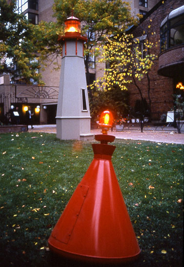 At This Point, 1995, installation view