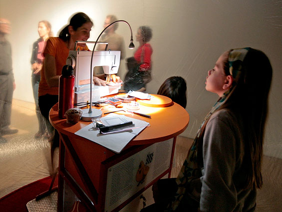 Bubble, 2009, interior view