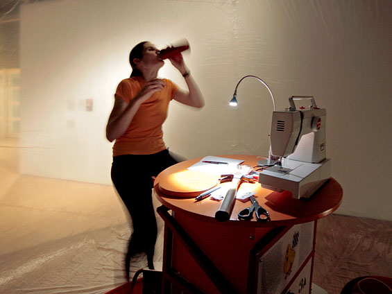 Bubble, 2009, interior view