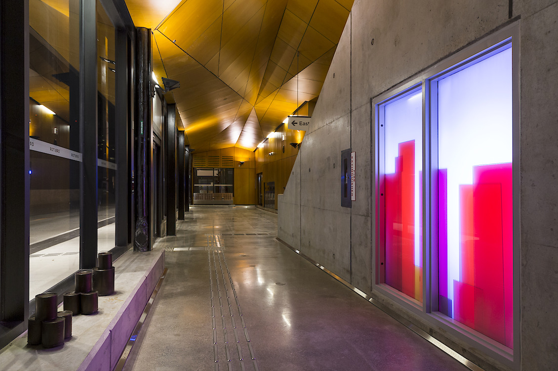 Building Colour, Mississauga MiWay, Orbitor station