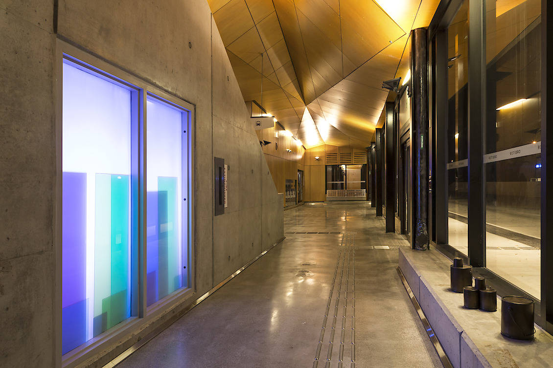 Building Colour, Mississauga MiWay, Orbitor station