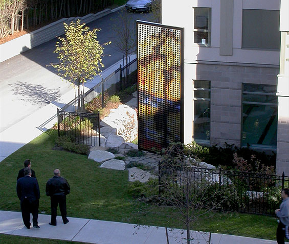 The Jack Pine Remembered, 2003, installation view
