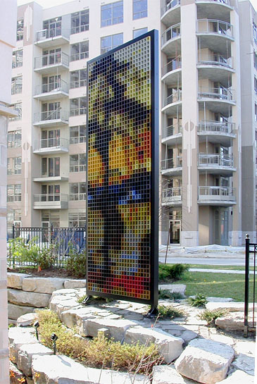 The Jack Pine Remembered, 2003, installation view