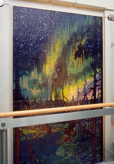 Northern Night, 1996, installation view on upper floor