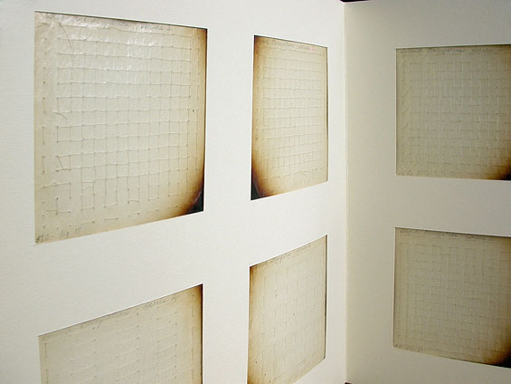 The Second Occupation, 2007, detail (back of page)