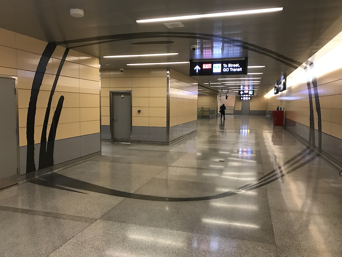 SPIN, Downsview Park Station, concourse east