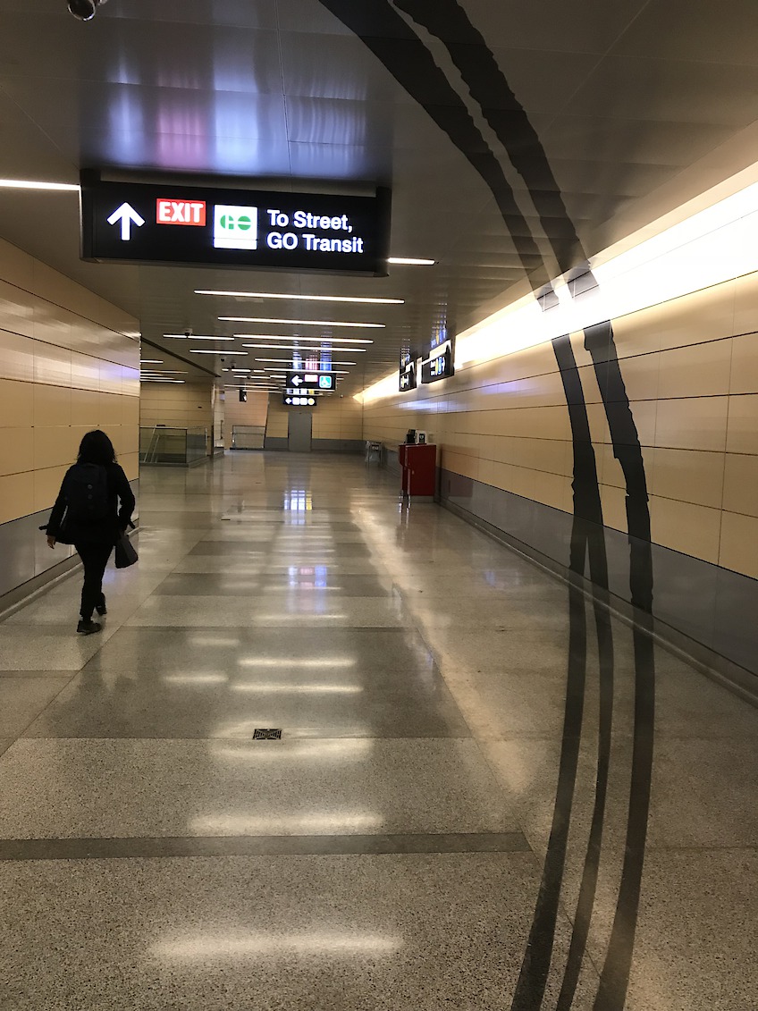 SPIN, Downsview Park Station, concourse east