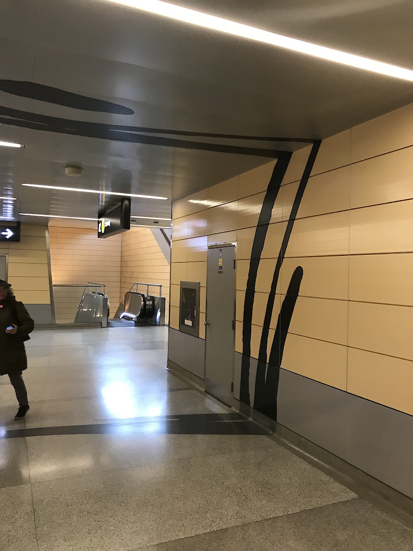 SPIN, Downsview Park Station, concourse east