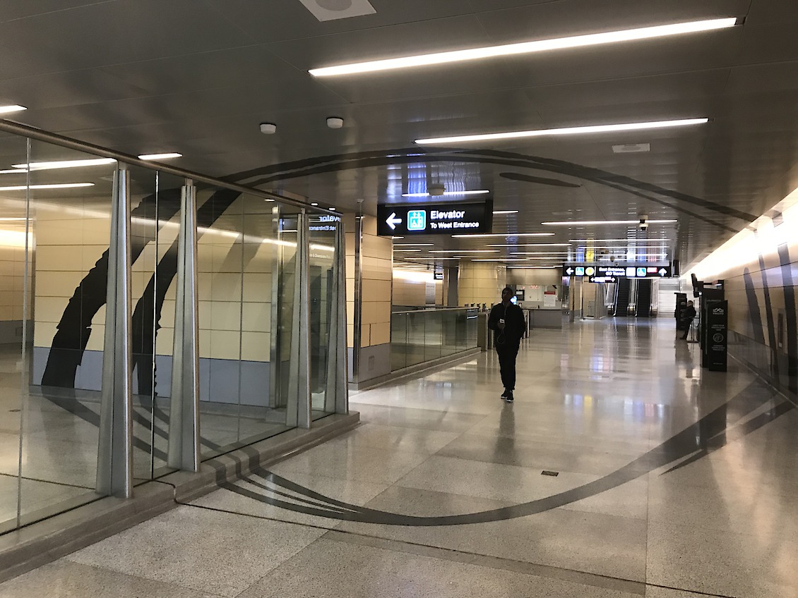 SPIN, Downsview Park Station, concourse west