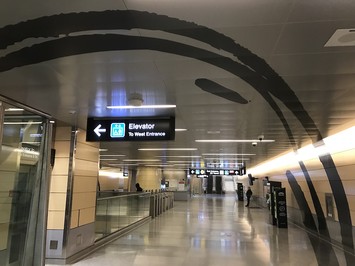 SPIN, Downsview Park Station, concourse west