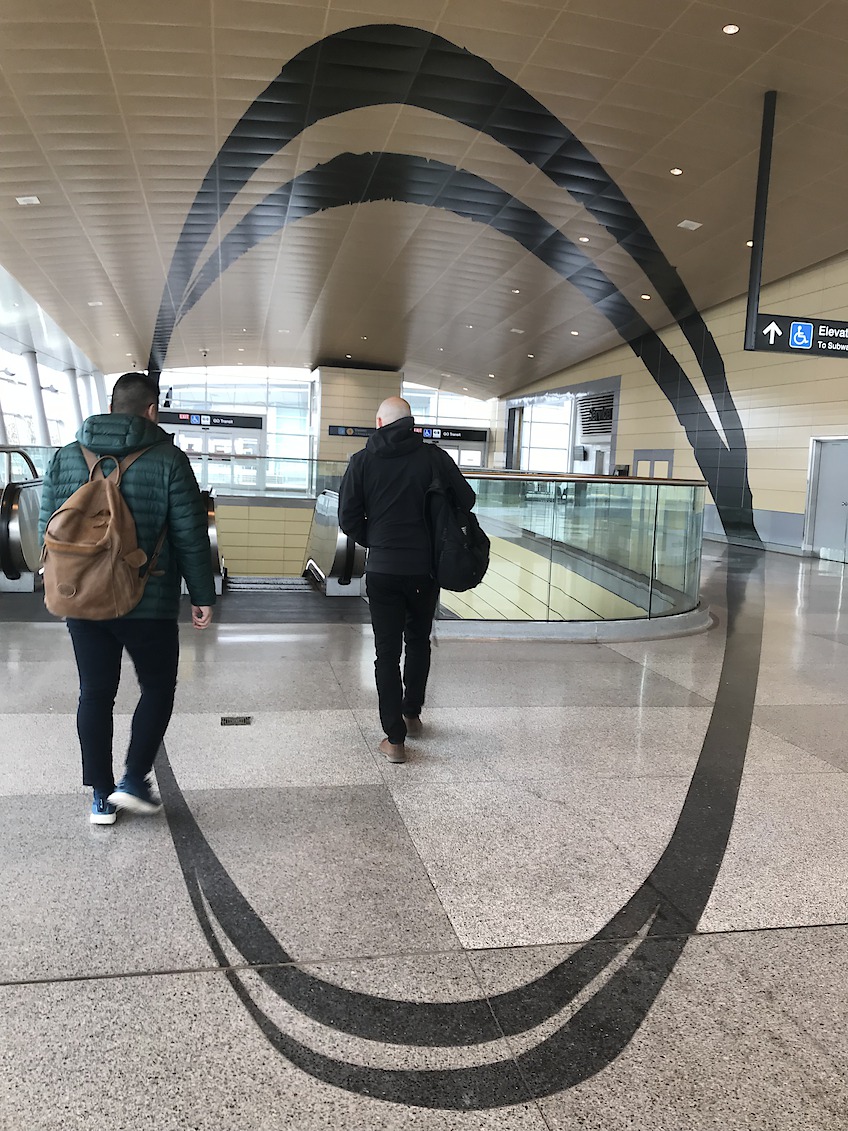 SPIN, Downsview Park Station, east entrance