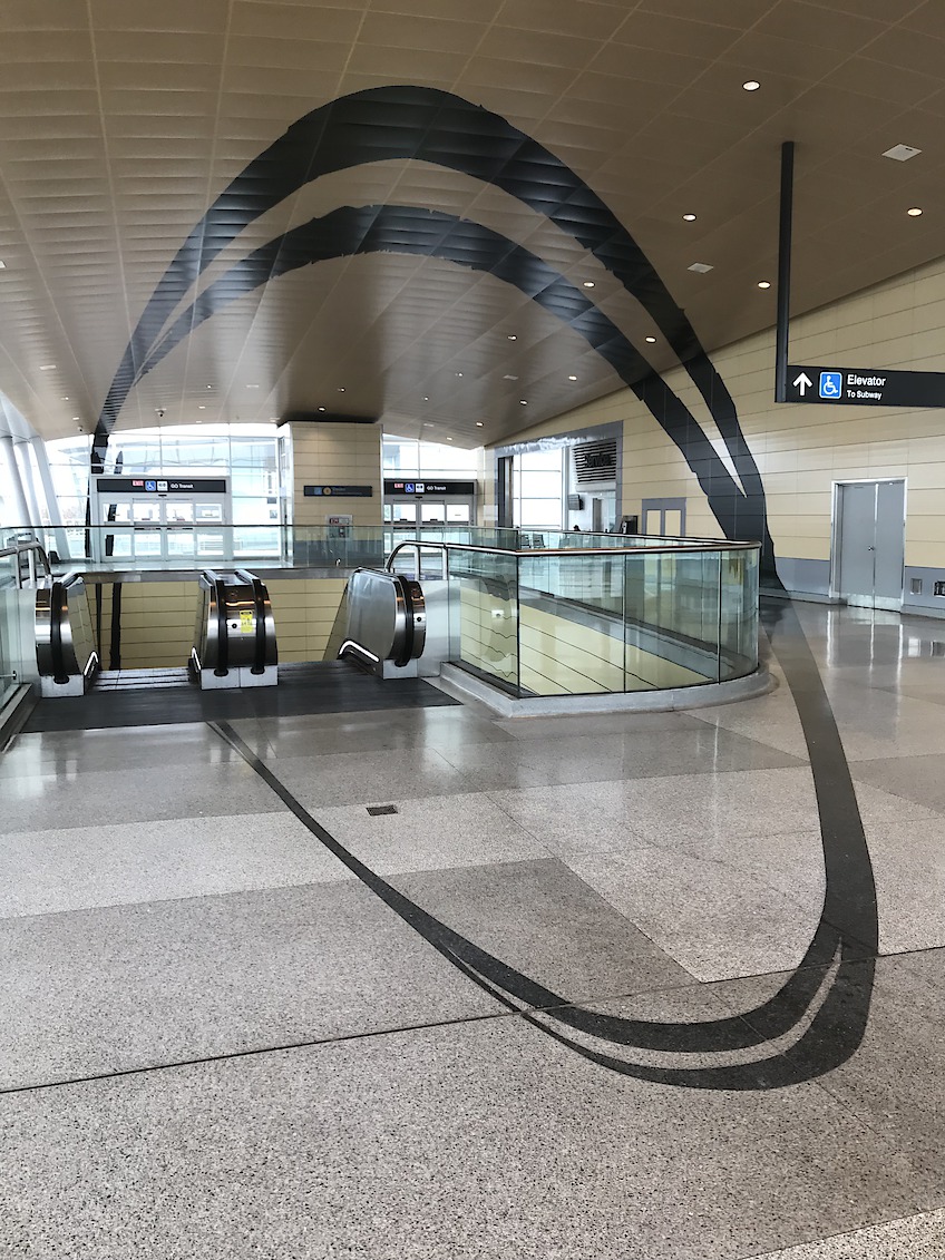 SPIN, Downsview Park Station, east entrance