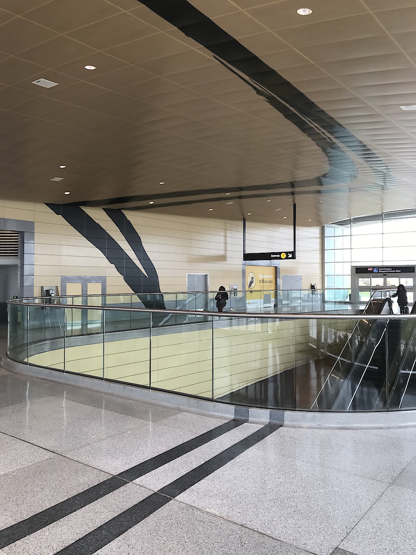 SPIN, Downsview Park Station, east entrance