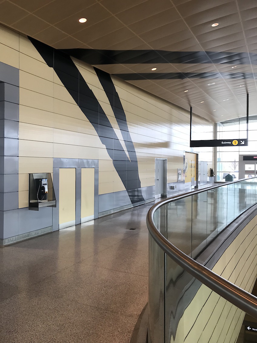 SPIN, Downsview Park Station, east entrance