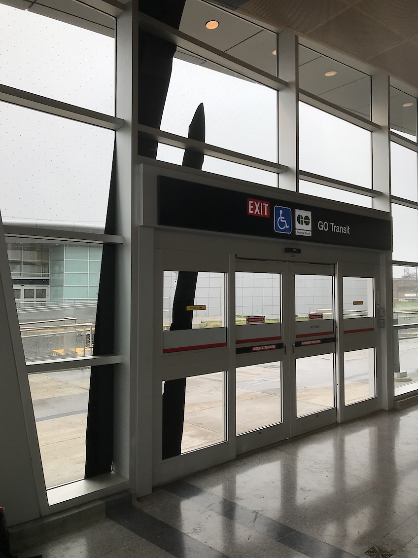 SPIN, Downsview Park Station, east entrance