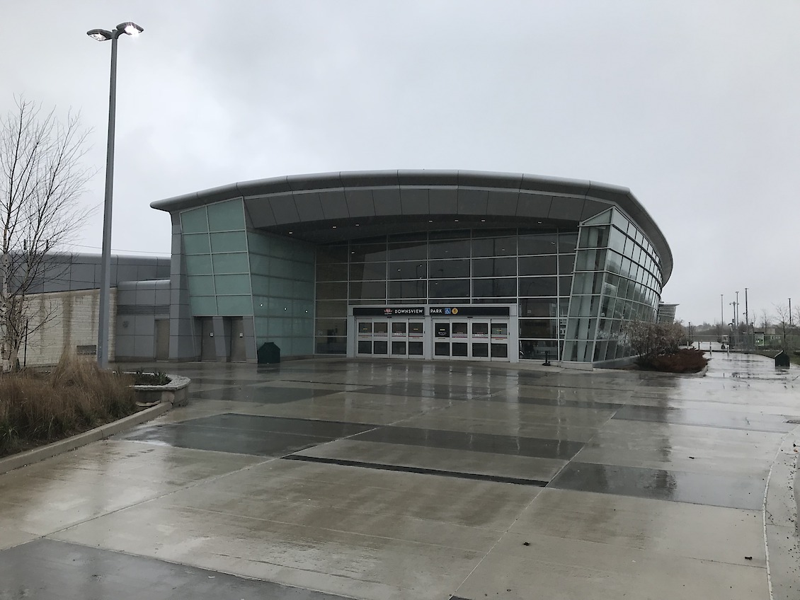 SPIN, Downsview Park Station, west entrance