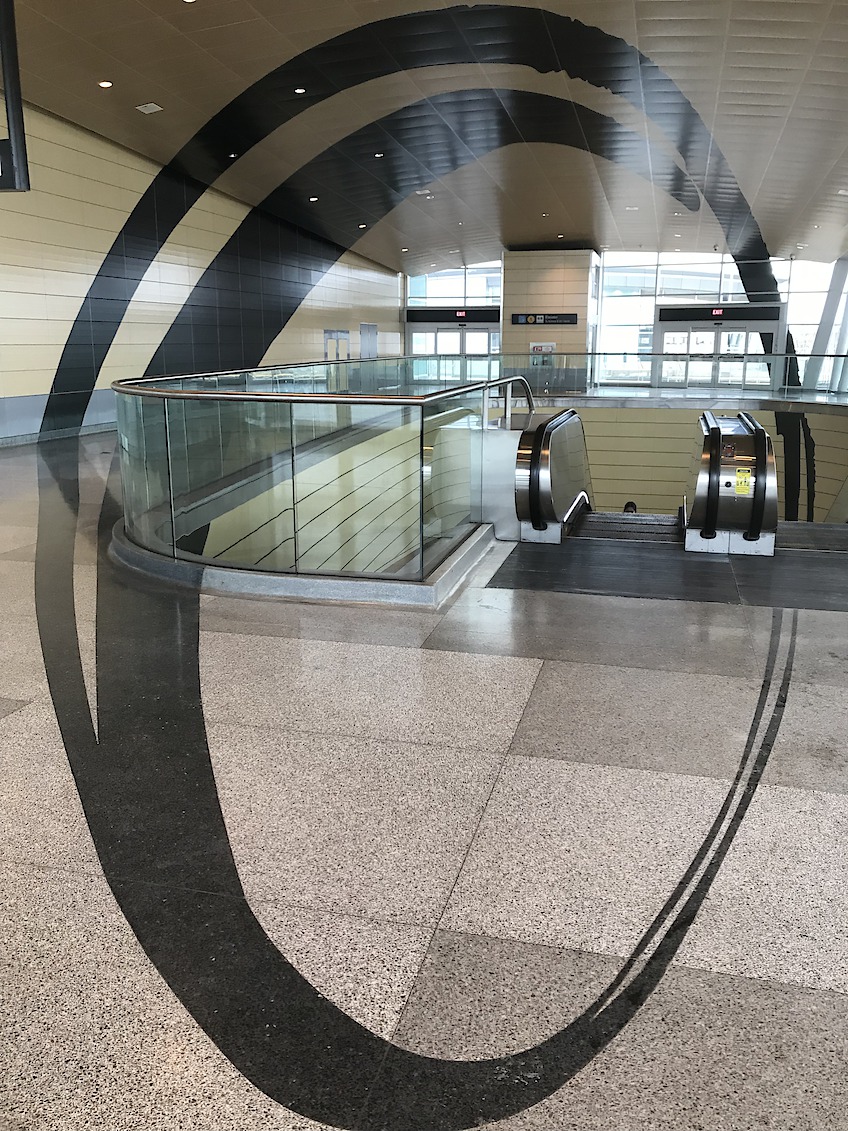 SPIN, Downsview Park Station, west entrance