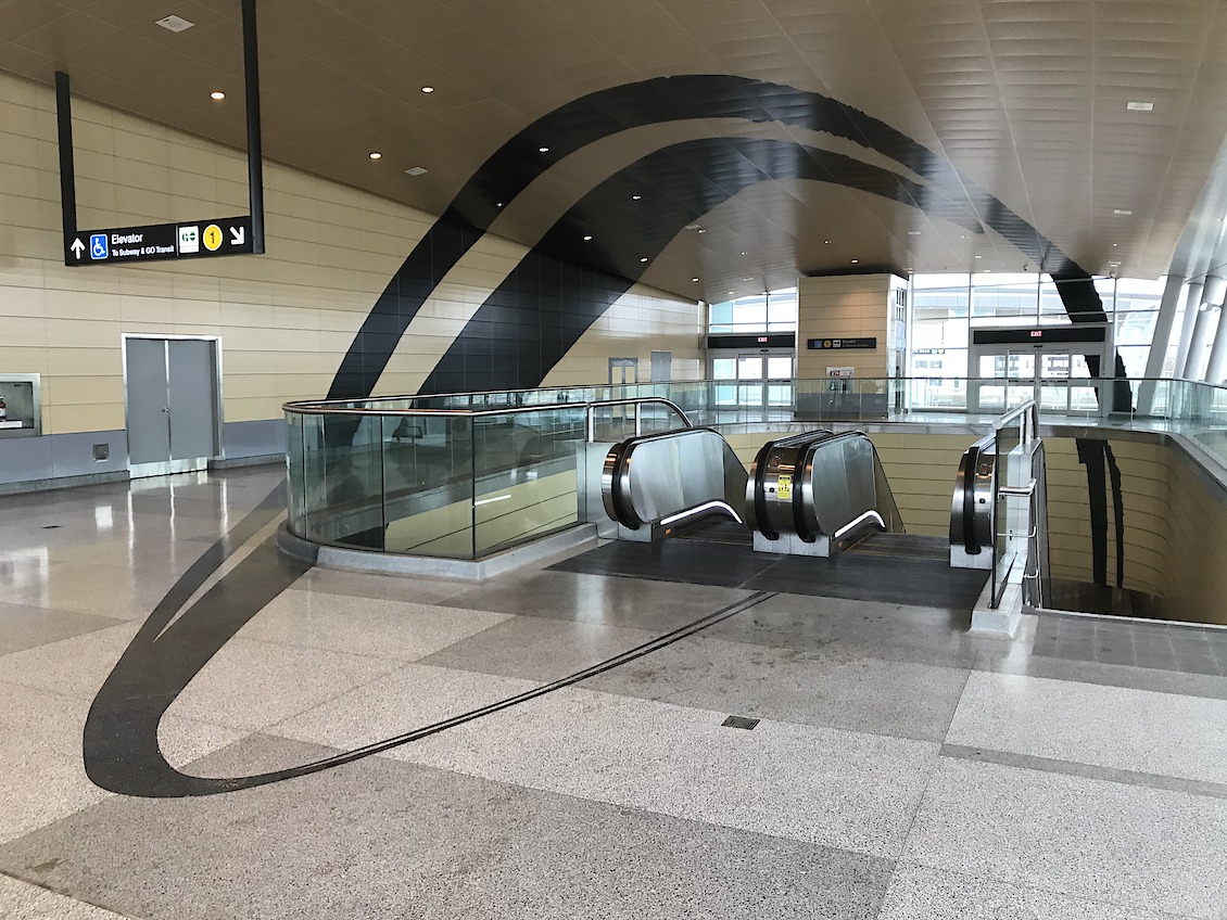 SPIN, Downsview Park Station, west entrance