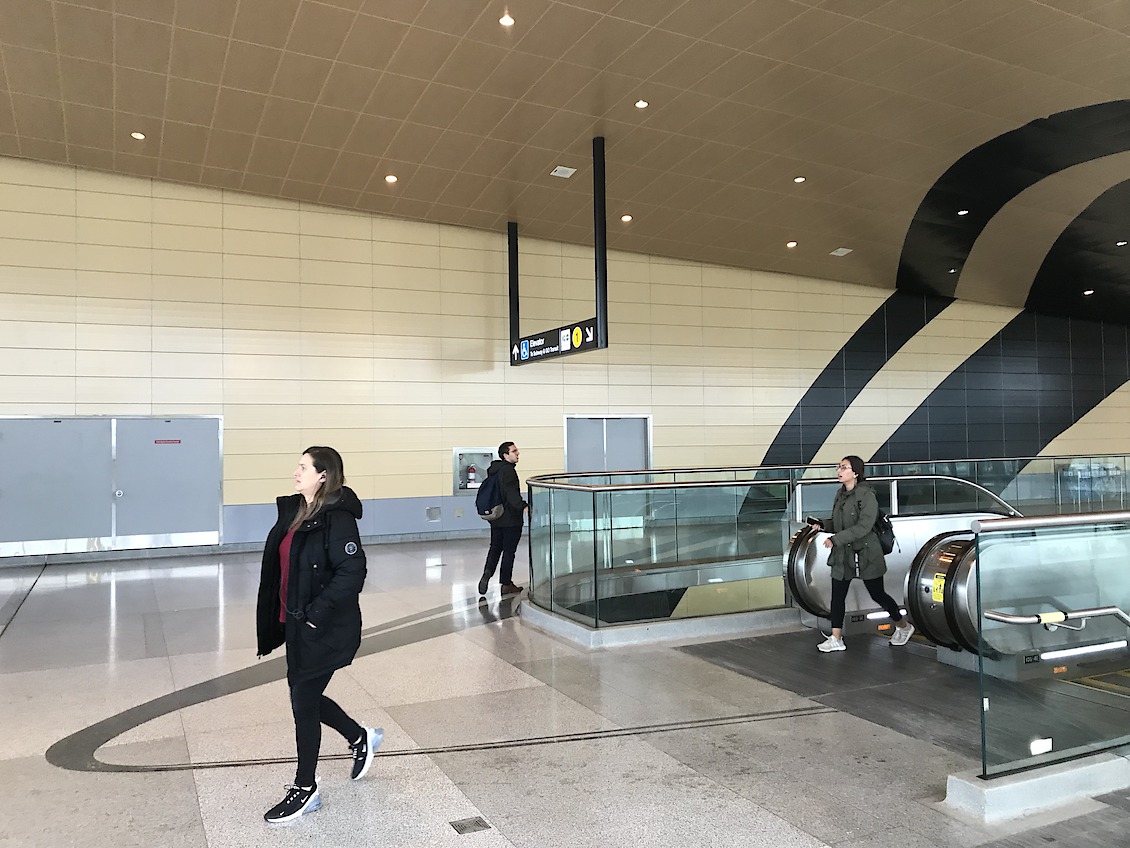 SPIN, Downsview Park Station, west entrance