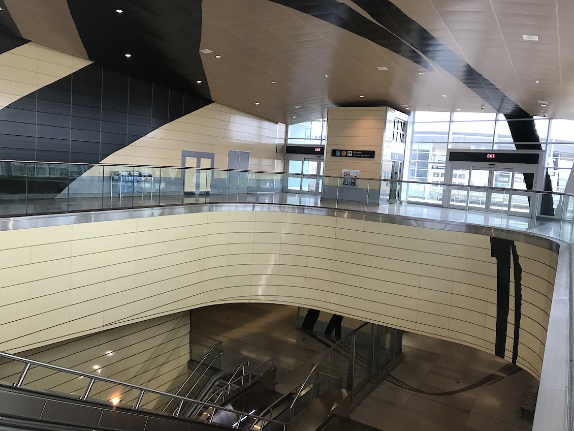 SPIN, Downsview Park Station, west entrance