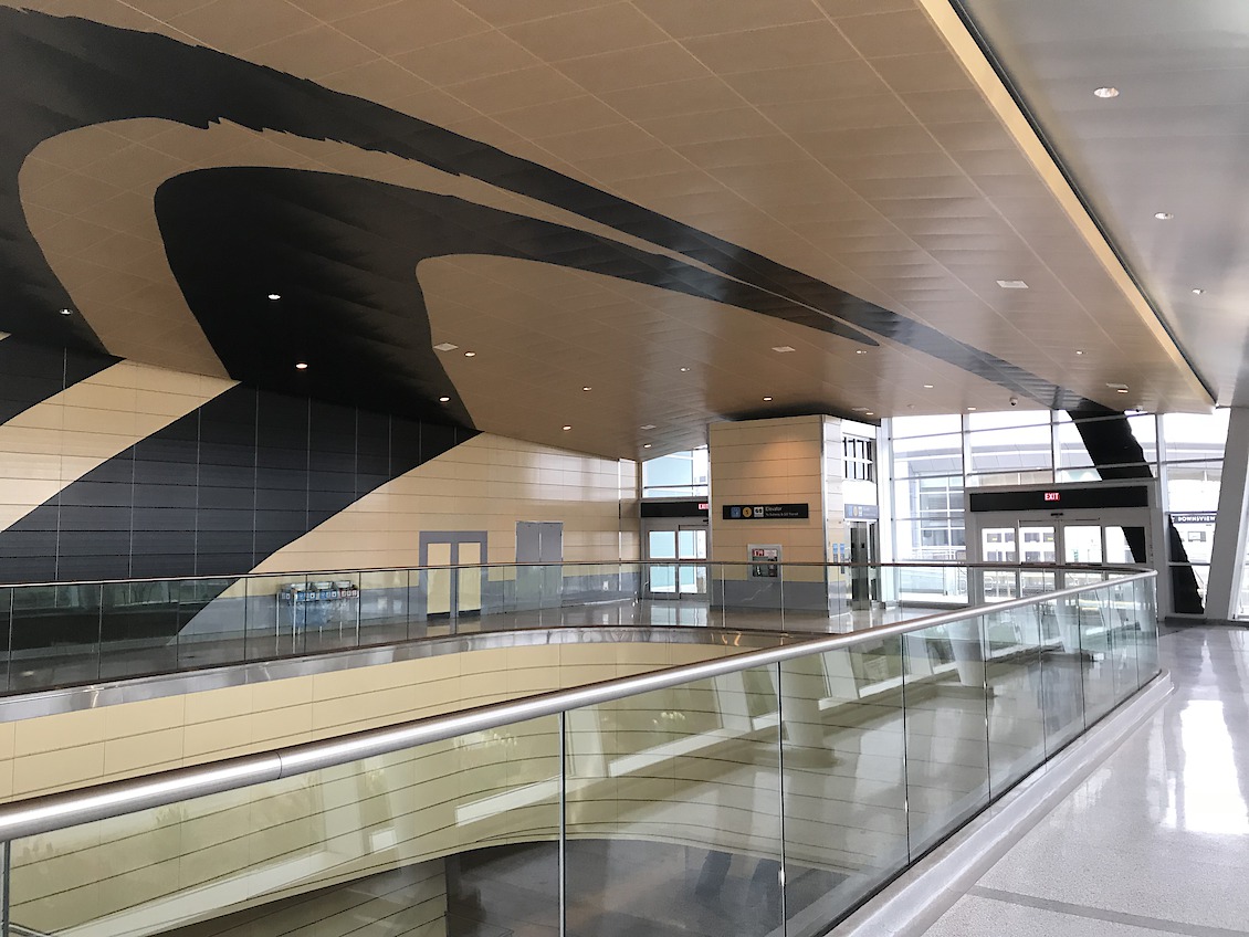 SPIN, Downsview Park Station, west entrance