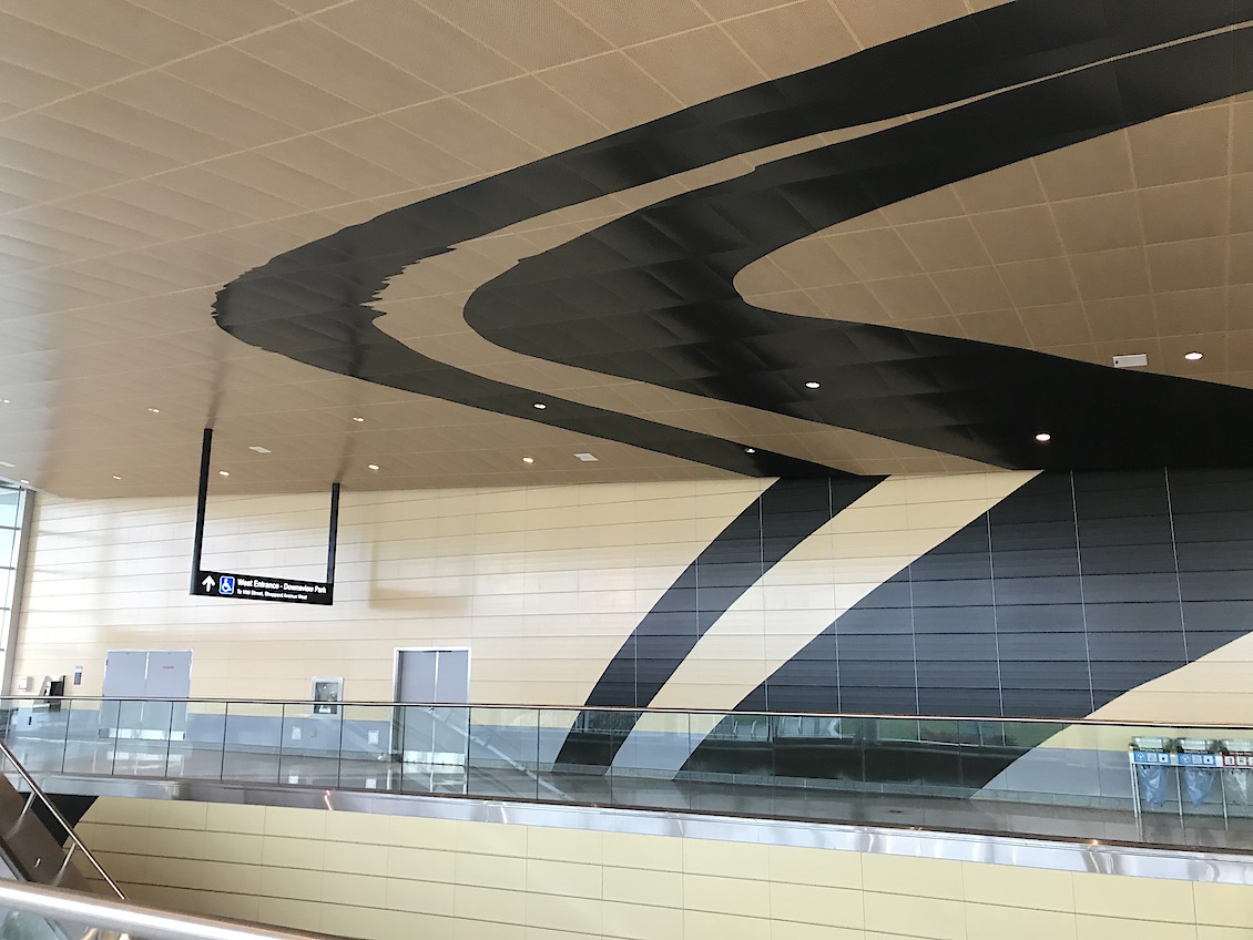 SPIN, Downsview Park Station, west entrance