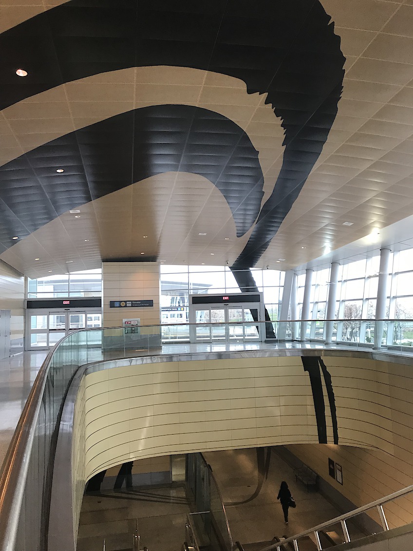 SPIN, Downsview Park Station, west entrance