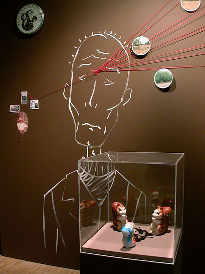 The Terrarium Project, 2006, detail (Context of hydrology model projection)