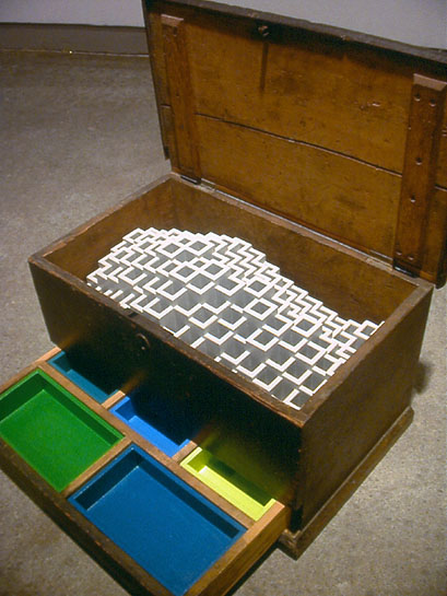 The Visitor, 1998-2000, detail (Thief)