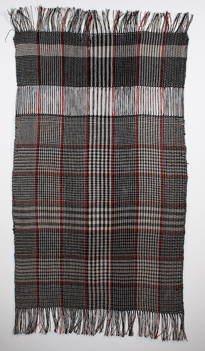 Linen Colour and Weave Gamp #2, 2020, 20.25 x 38.5 in
