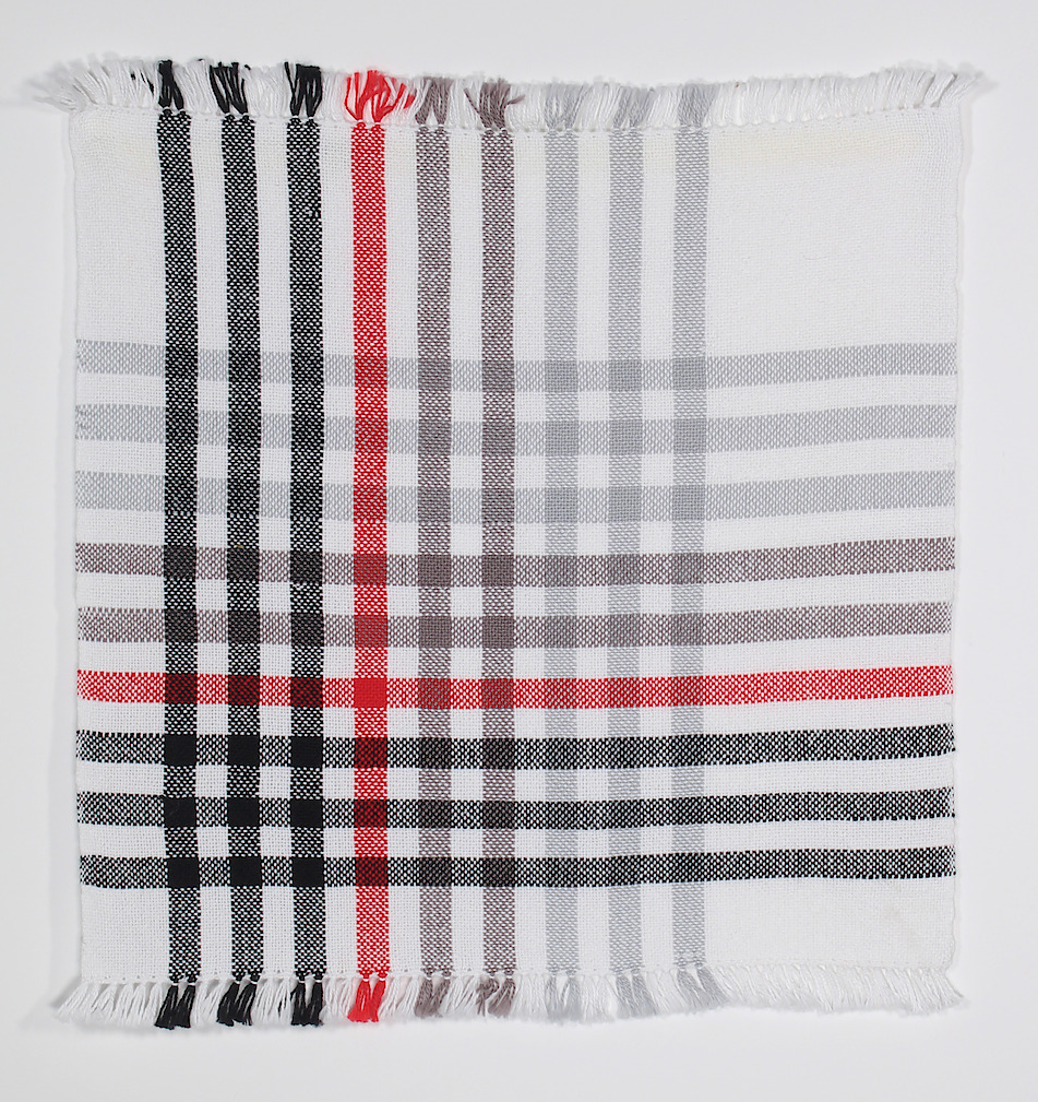 Cotton Asymmetry #1, 2021, 13.25 x 14.25 in