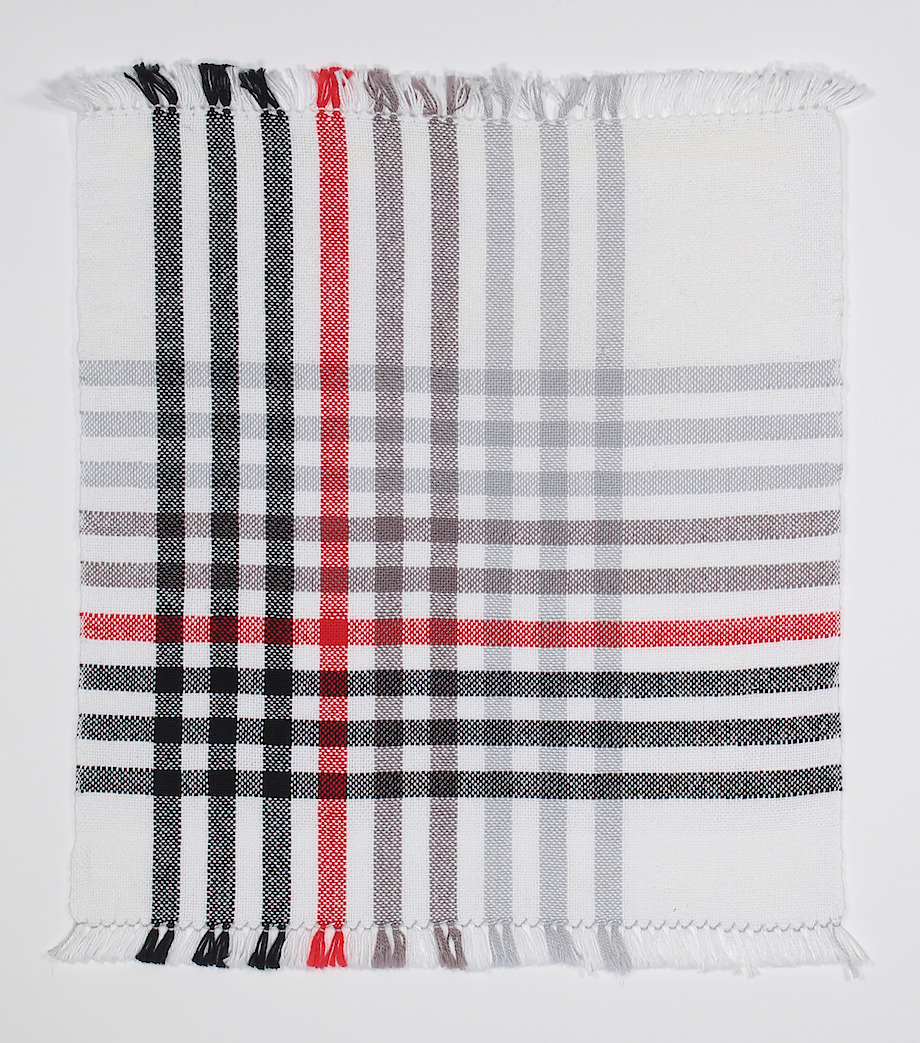 Cotton Asymmetry #2, 2021, 13.25 x 15.5 in