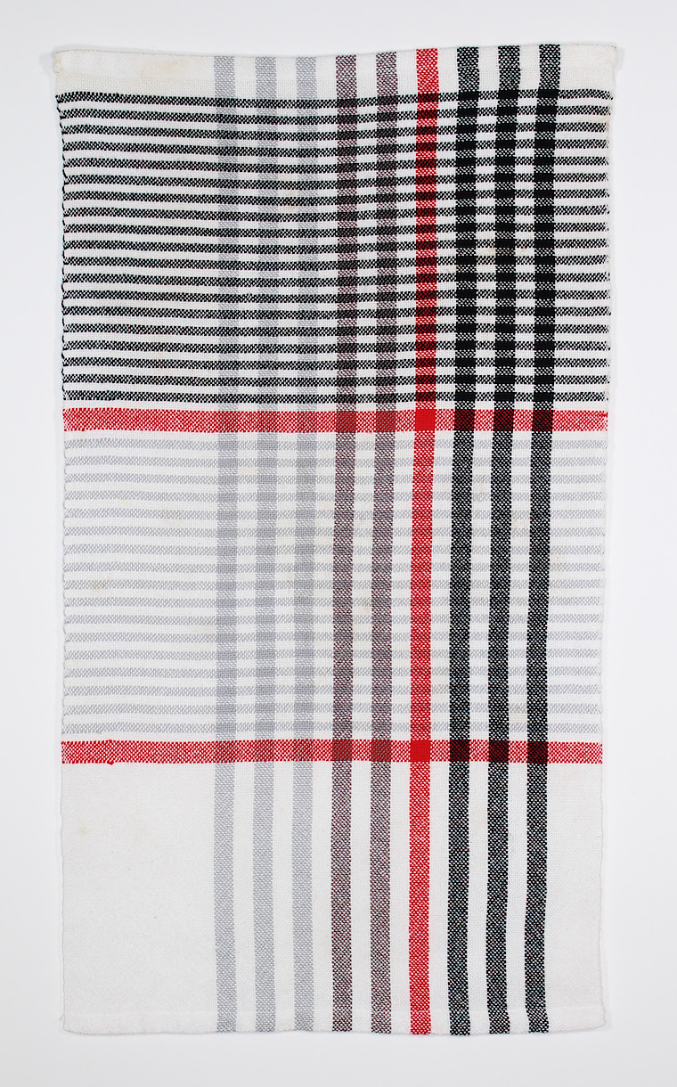 Cotton Asymmetry #3, 2021, 13 x 23 in