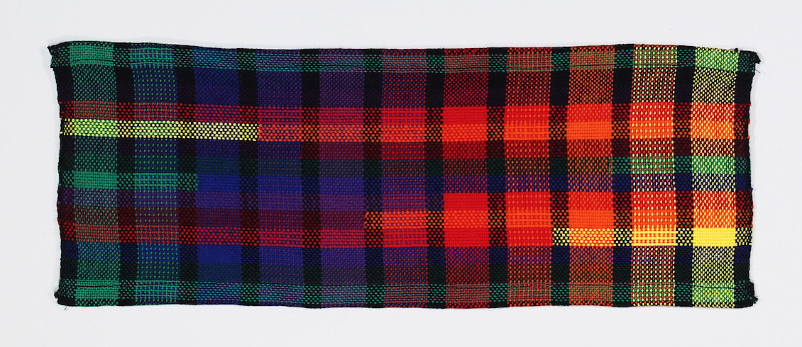 Cotton Colour Gamp #5, 2021, 15.5 x 6 in