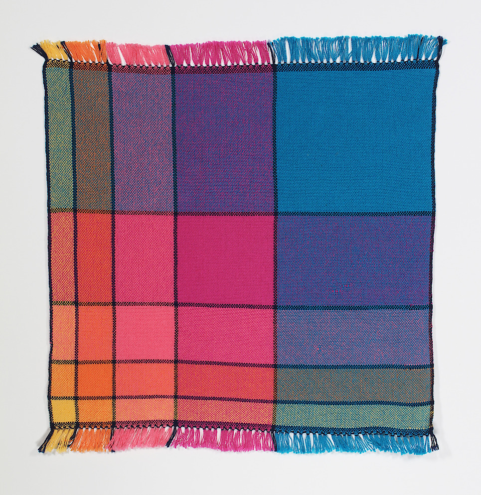 Fibonacci with Gradation 1, 2021, cotton, 15.5 x 17 in
