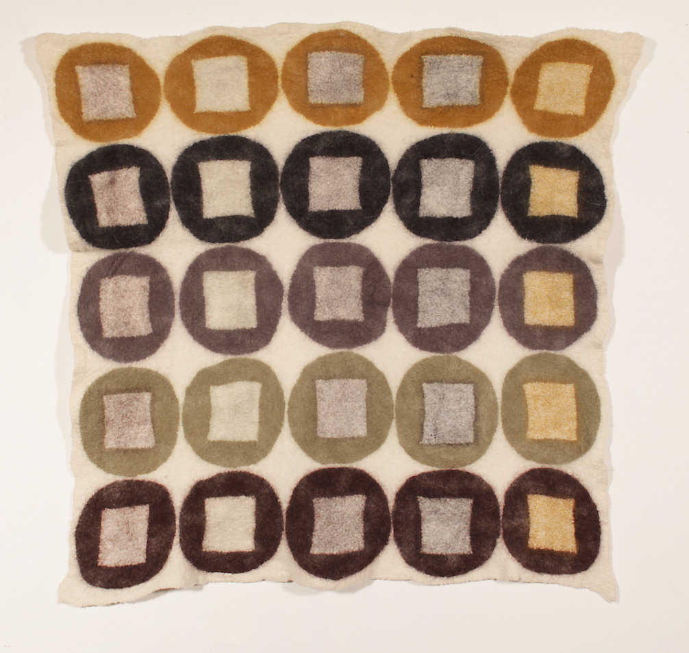 Wet Felt Sampler #3, 2013